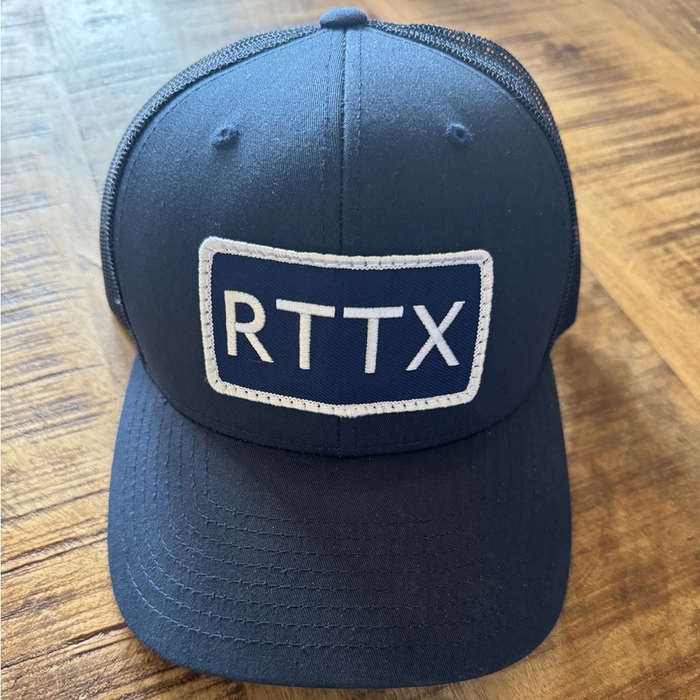 RTTX Round Top Texas Navy Blue Trucker Hat